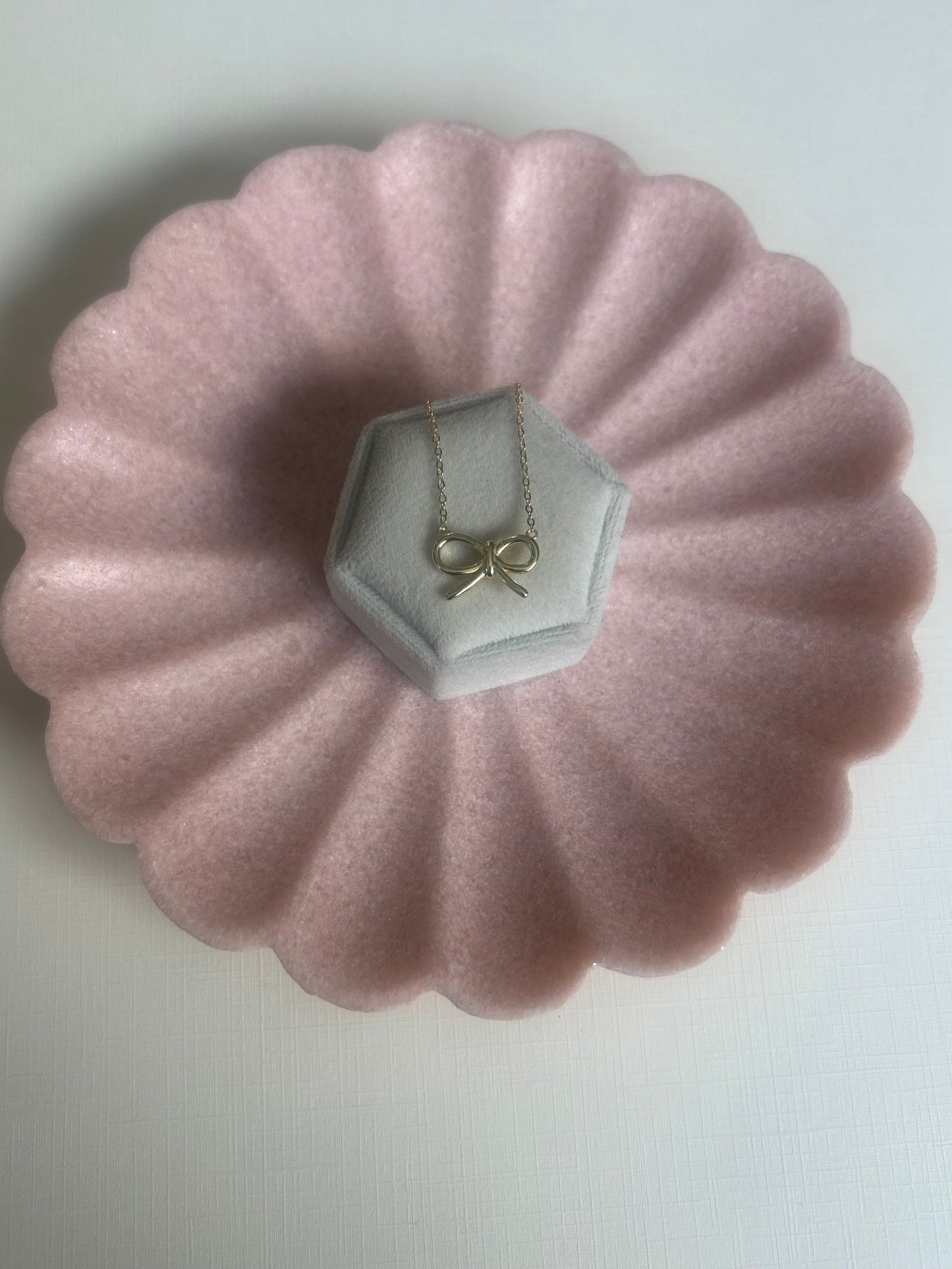 Ribbon On Top Necklace