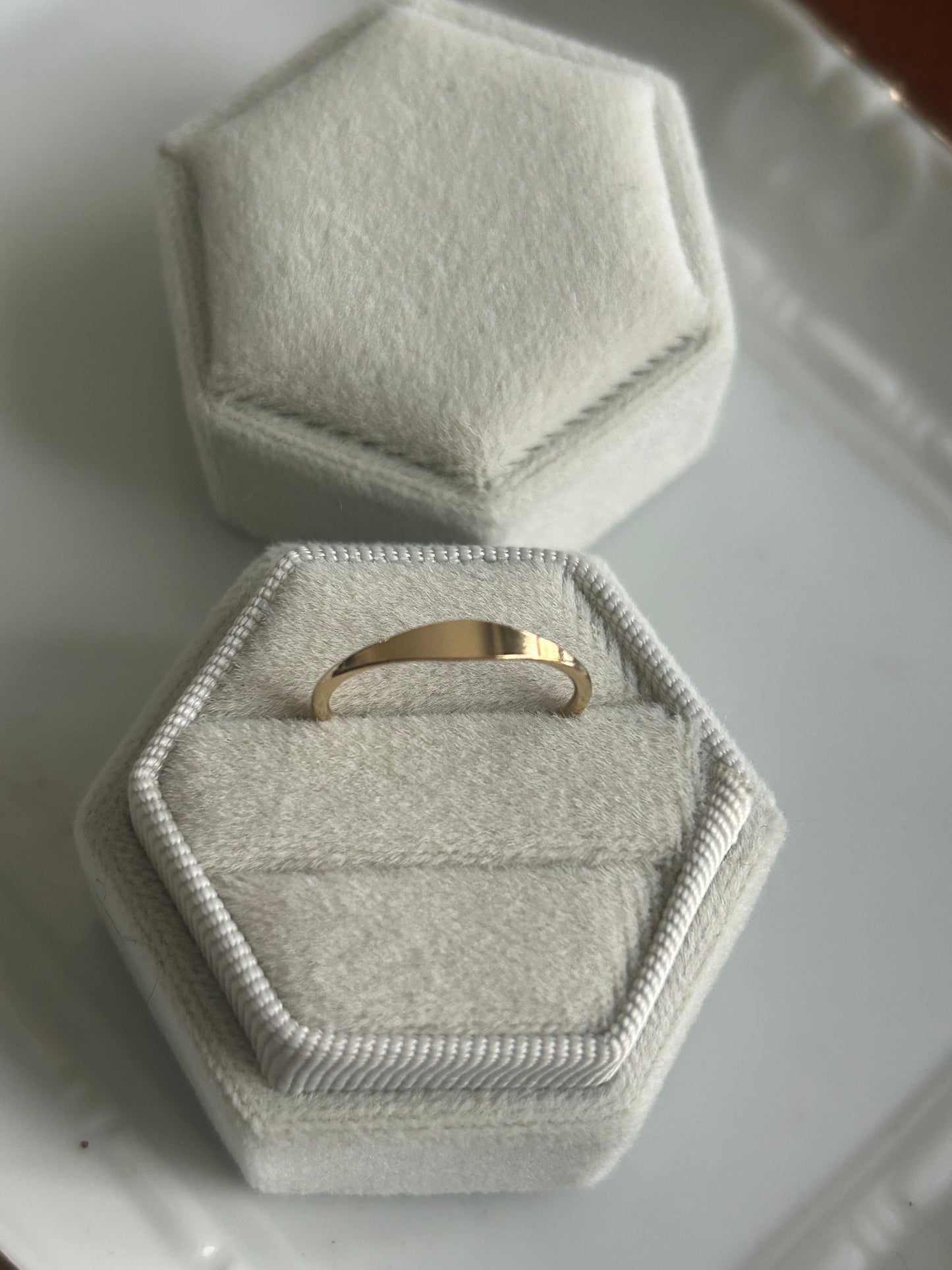 14K Goldfilled Signet Style Ring