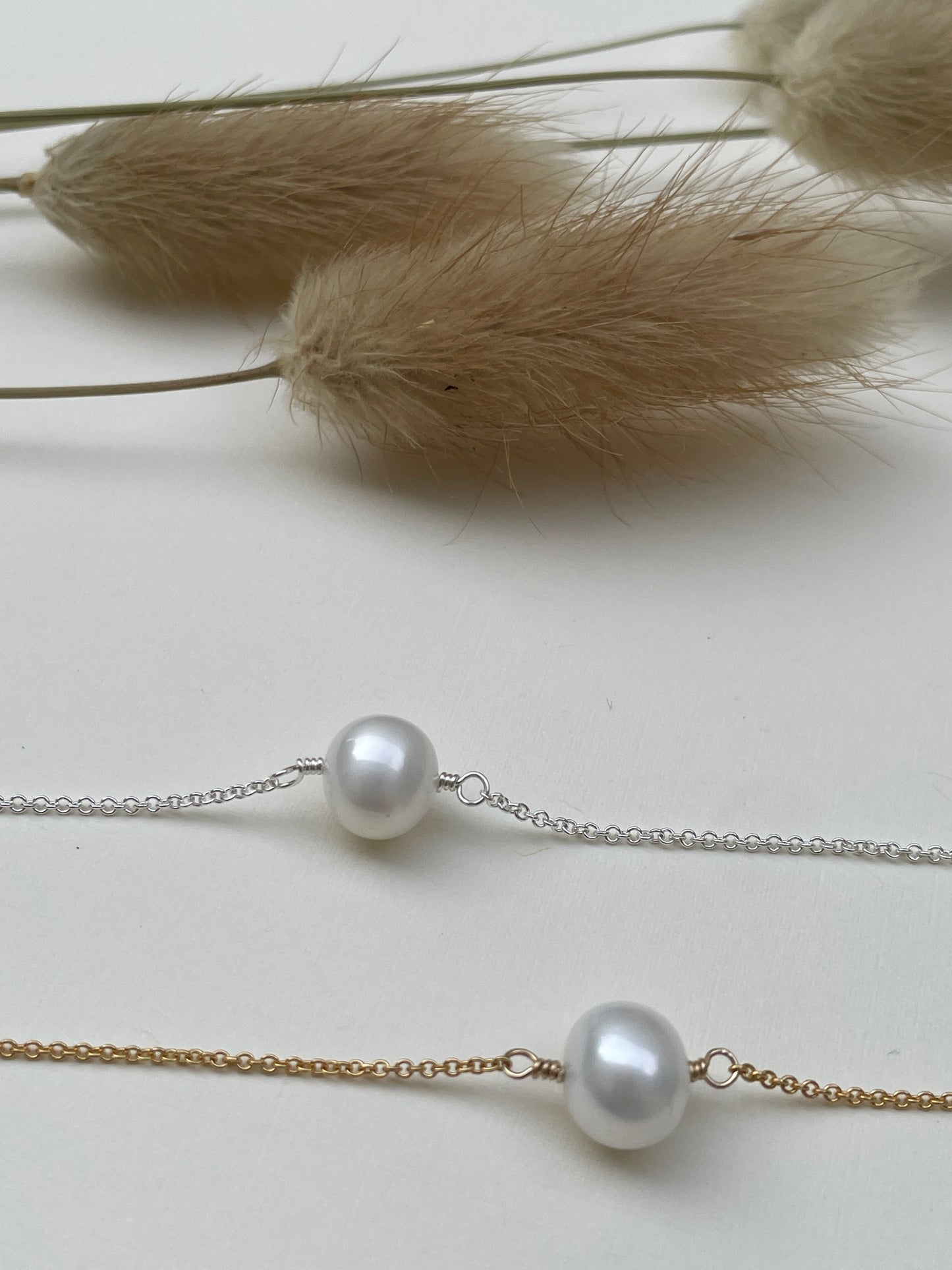 Fresh Water Pearl Accent Necklace