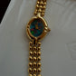 Vintage 1980's Matiko Opal Face Cocktail Watch