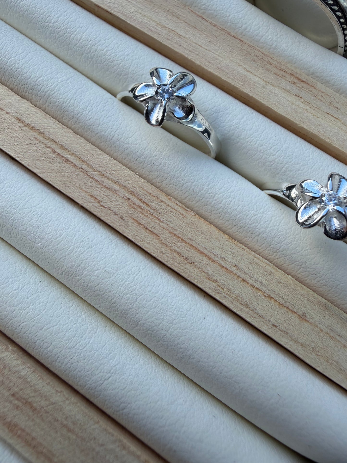 Sterling Silver Sparking Toe Rings