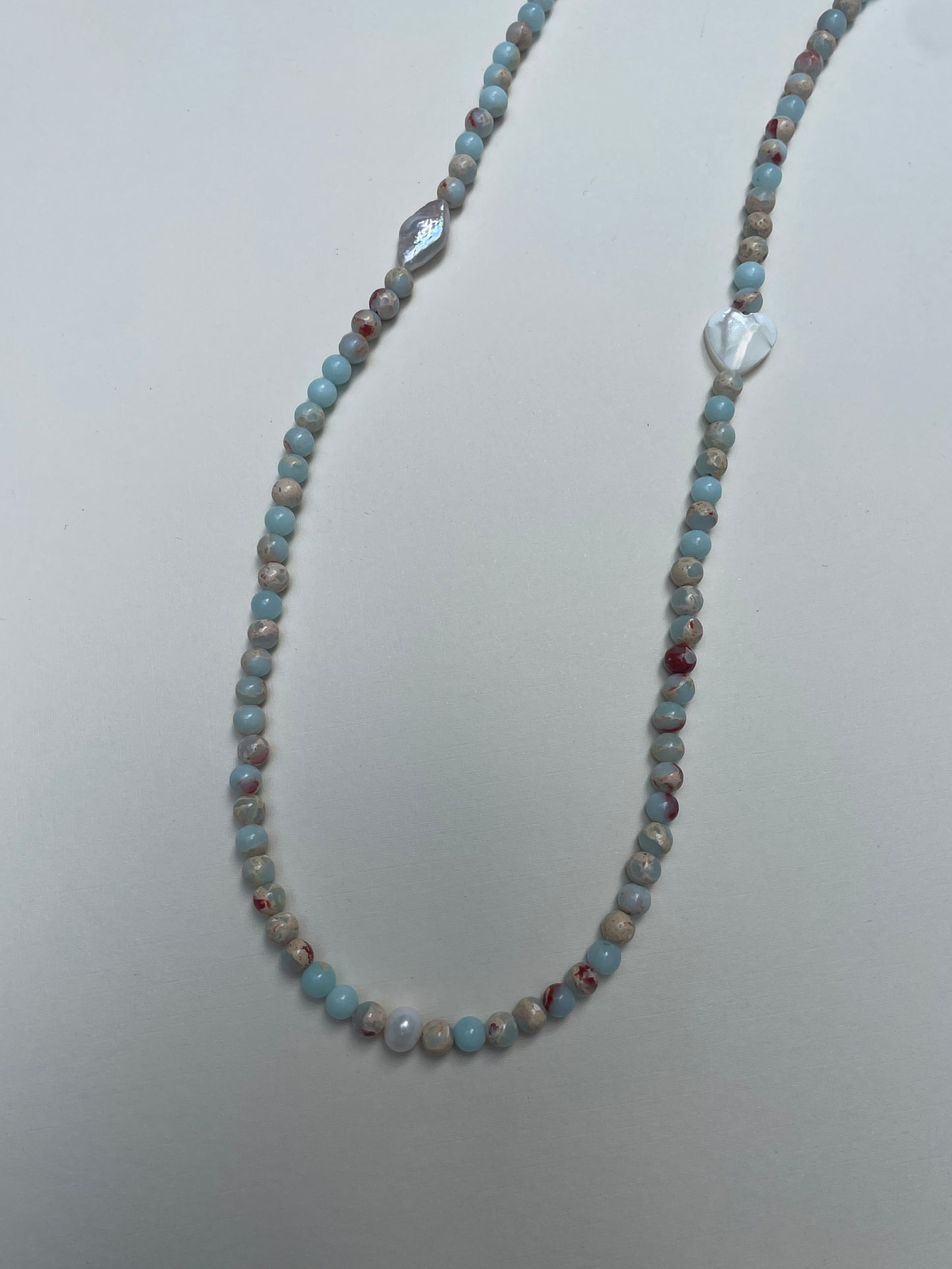 Aglamatolite (Amazonite) Gemstone Necklace
