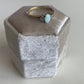 Vintage 10K Opal and Diamond Ring