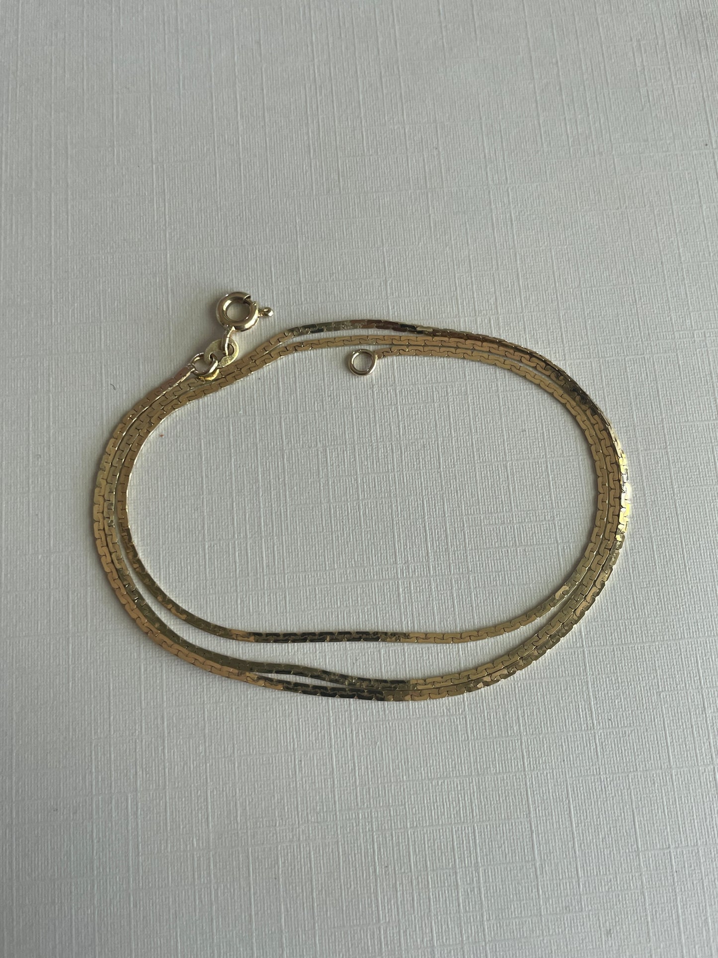 Vintage 10K Cleopatra Necklace