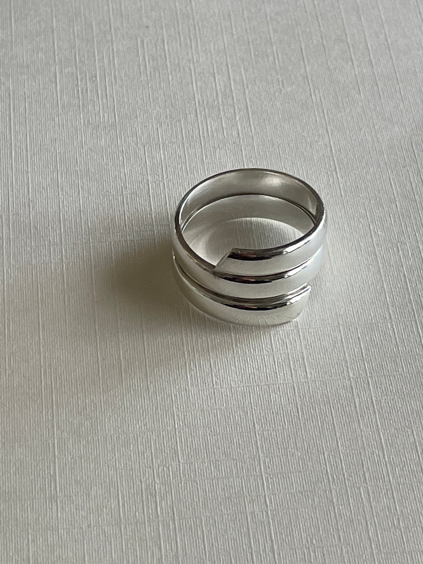 Triple Band Silver Ring