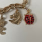 Vintage 10K Charm Bracelet + Individual Charms