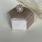 14K Vintage Opal Cluster Ring