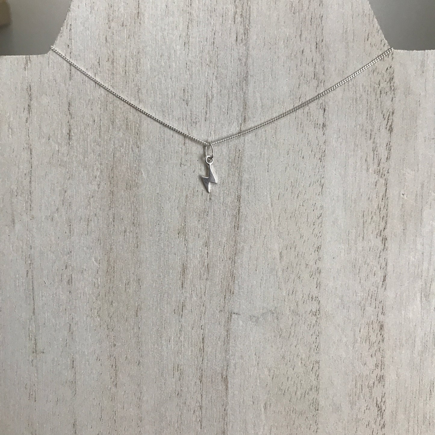 Mini Lightning Charm Necklace