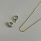 March’s Aqua Quartz In Gold