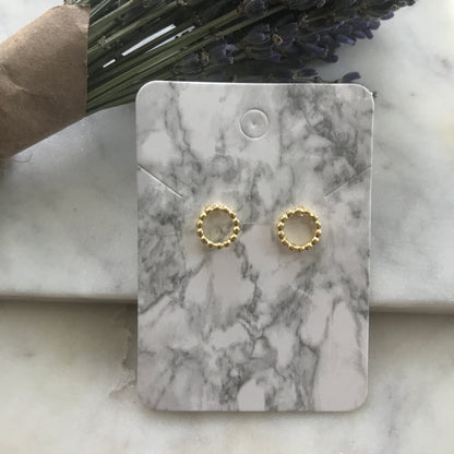 Eternal Sparkle Hoops