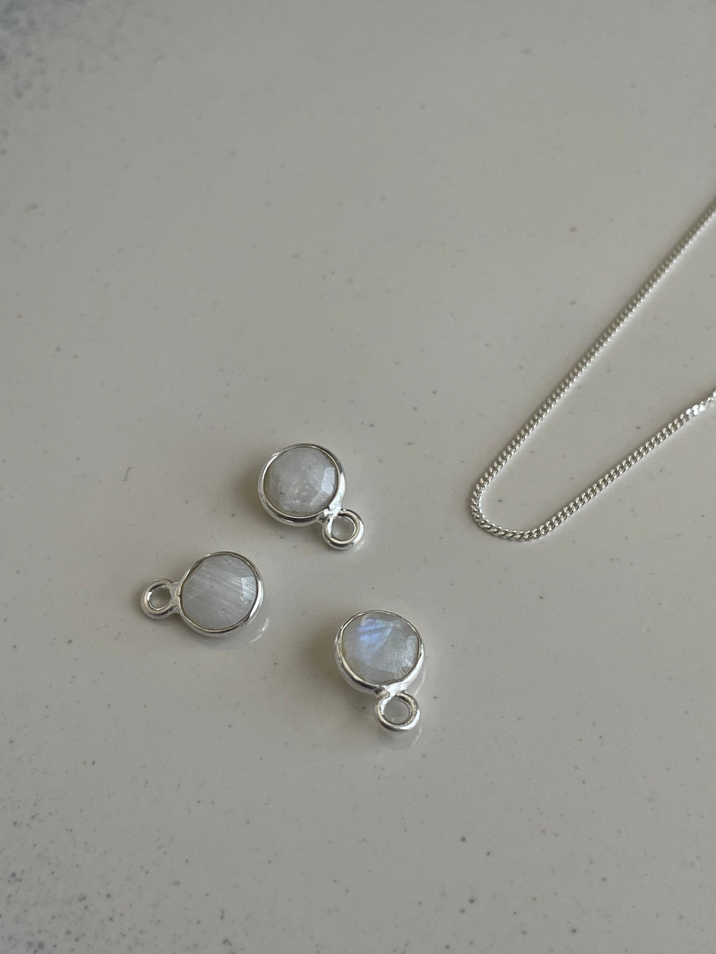 June’s Moonstone In Silver