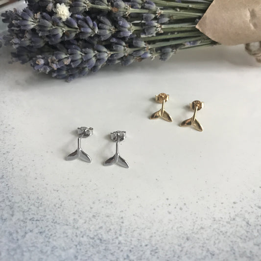 Whale Tail Earrings