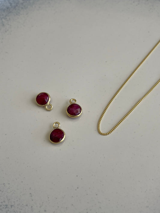 July’s Ruby In Gold