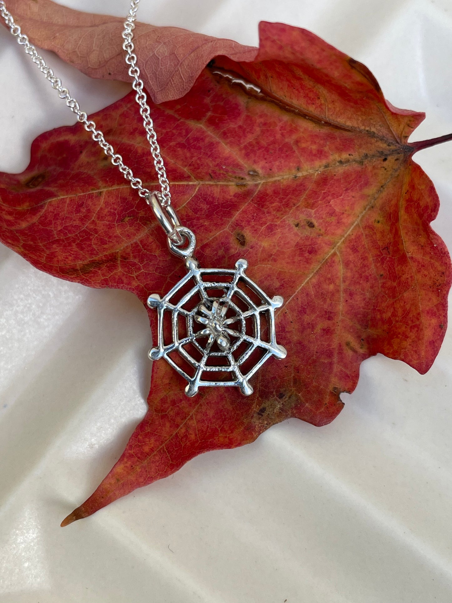 Spooky Spider Pendant